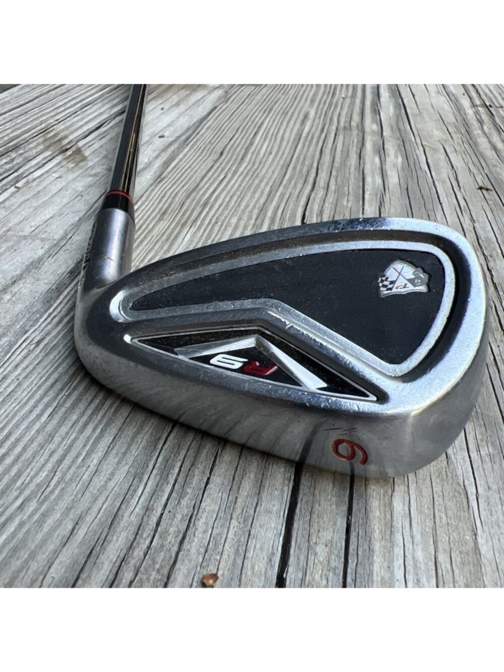 TOUR TaylorMade R9 TP "B" 9 Iron TT Dynamic Gold Tour Stiff Steel Tacky Mac Grip